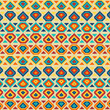 Ethnic pattern colombian wayuu