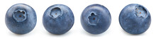 Blueberry On White. Blueberry Clipping Path.