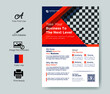 Corporate multipurpose Colorful business flyer design template 