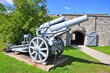 Krupp Cannon 210mm was a Germany Cannon used in World War II, La Citadelle in Quebec City, Quebec, Canada. 