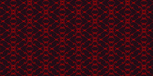 Seamless Red Pattern Design. Vector Illustration. Eps 10 