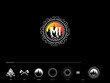 letter MI im logo design, Vintage mi Logo Icon Vector and Illustration Design For All Kind Of Use