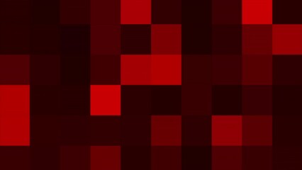 Poster - Background of moving colored squares blur. Motion. Abstraction of color tones from squares. Moving squares with similar colors