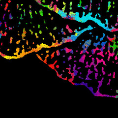 Poster - Bright abstract image in a modern style.