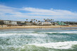 Pismo Beach, a vintage coastal city in San Luis Obispo County, California, view from the Pismo Beach pier