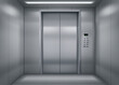 © vipman4 - Inside an empty elevator car vector Illustration