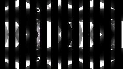 Poster - Lines light. Computer generated 3d render