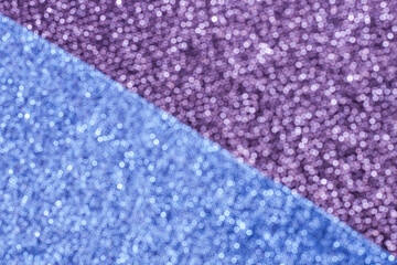 Wall Mural - Texture of shiny sparkling lurex fabric purple lavender color.