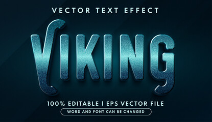 Wall Mural - Viking editable text effect