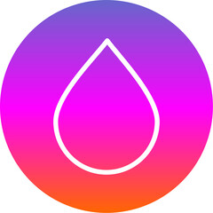 Sticker - Droplet Icon