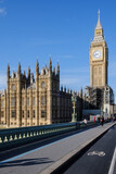 Fototapeta Big Ben - Westminster Bridge, London, England, Great Britain