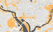 Detailed map of Washington DC, USA