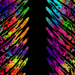 Poster - Bright abstract image in a modern style.