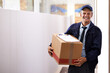 © Yuri A/peopleimages.com - For reliable and reputable delivery Im your guy. Portrait of a confident young courier making a home delivery.
