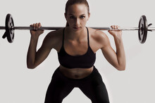 Fitness Woman - Weights Lifting