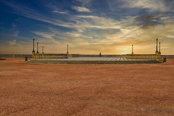 Canvas Print - Terrazza sul mare