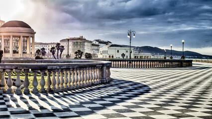 Canvas Print - terrazza di Livorno