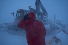 Antarctica Blizzard Storm