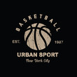 Basketball typography vector t shirt design illustration