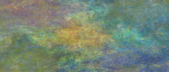 Poster - Amazing painting background with grunge images