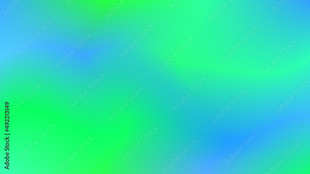 Gradient mesh fill with blue green color. abstract gradient background ...