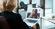 © Chanelle Malambo/peopleimages.com - A lifeline for life under lockdown. Shot of a young woman having a counselling session with a psychologist using a video conferencing tool.