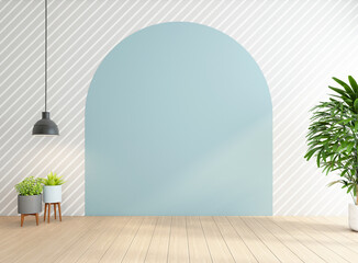 Wall Mural - Minimalist scene composition for product presentation.3d rendering 
