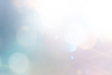 Wall Mural - blurred refraction light, bokeh or organic flare overlay effect