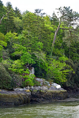 Brittany; France - may 16 2021 : a beautiful cruise between Benodet and Quimper