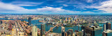 Fototapeta Londyn - Panorama of  Manhattan
