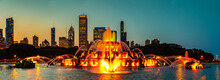Buckingham Fountain In Chicago