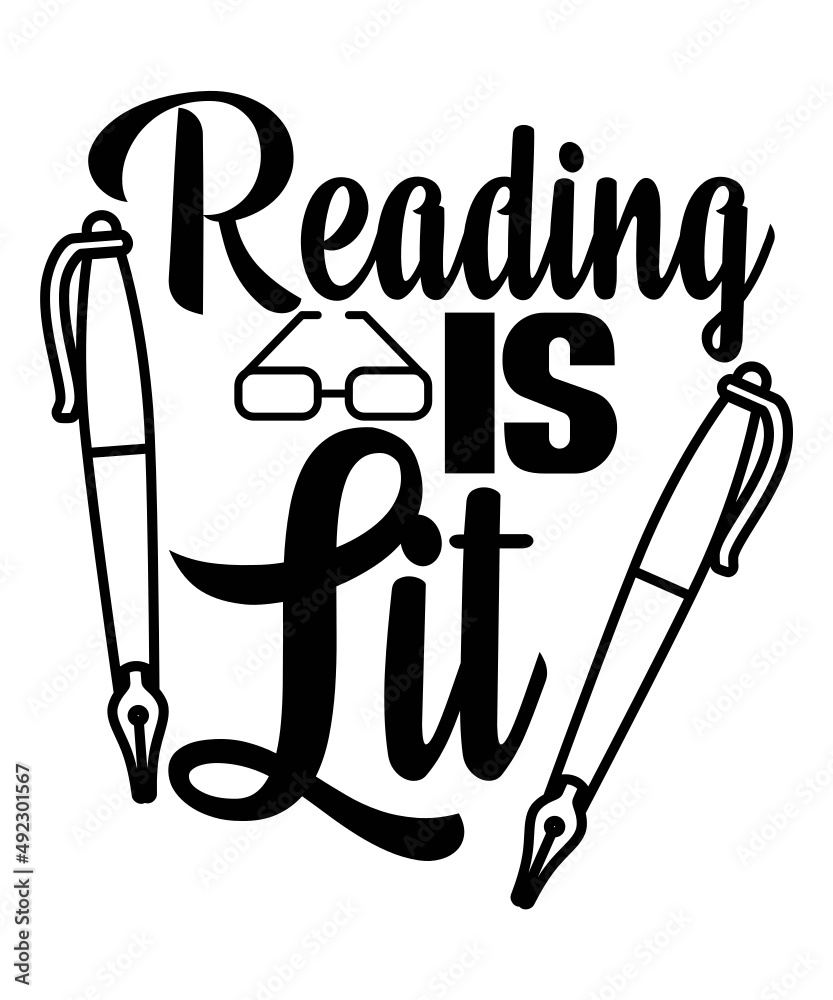 Reading SVG Bundle, Book Svg, Books SVG Bundle, Book Lover svg Cut ...