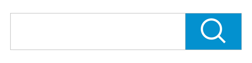Aufkleber - Search bar for web search.