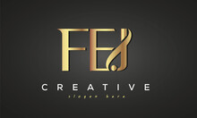 FEJ Creative Luxury Logo Design