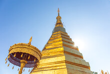 Wat Phra That Cho Hae, The Royal Temple, Is A Sacred Ancient Temple In Phrae, Thailand