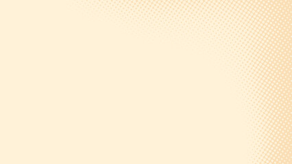 Poster - Abstract dots halftone brown color pattern gradient texture background.