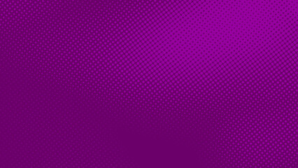 Poster - Abstract dots halftone purple color pattern gradient texture background.