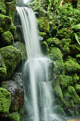 Long Exposure Photography , Small Waterfall Near Badger Creek weir