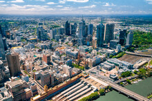 The City View Of Melbourne, Australia.