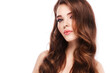 © blackday - Beautiful young woman with long wavy hair