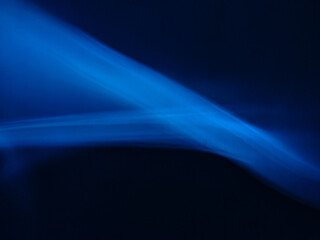 Leinwandbilder - Blue light texture on black background