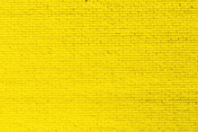 Brick Yellow Wall Background
