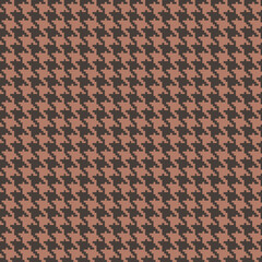 Poster - Pied de poule pattern vector seamless repeat pattern print background