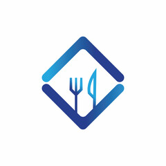 fork and spoon restaurant logo vector template Part 2