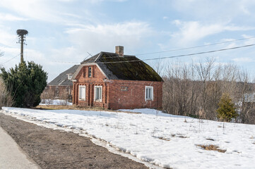 Wall Mural - little farm house