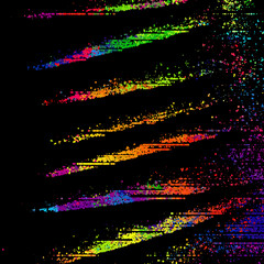 Poster - Bright abstract image in a modern style.