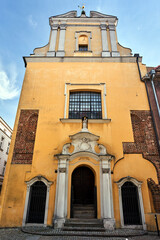 Wall Mural - baroque facade of the historic church