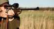 © Izabela Z/peopleimages.com - Taking aim. Cropped shot of a man hunting in the wild.