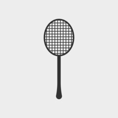 Wall Mural - tennis vector icon illustration sign 