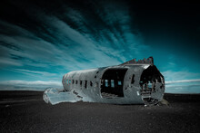 DC-3 plane wreck in Iceland